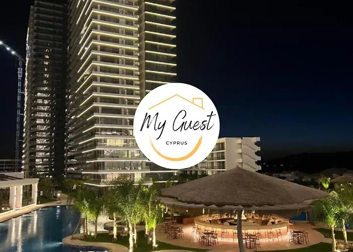 Luxury Corner Apartment With Spectacular Views And Two Bedrooms,Grand Sapphire Resort By Myguest Cyprus